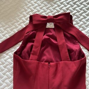 Gal Meets Glam halter neck A Line Dress